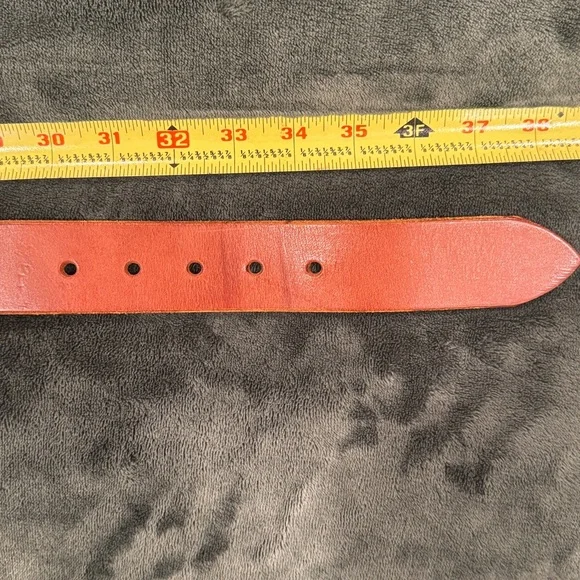 Tanner Goods Leather Belt, Size 30, Brown - Picture 3 of 10